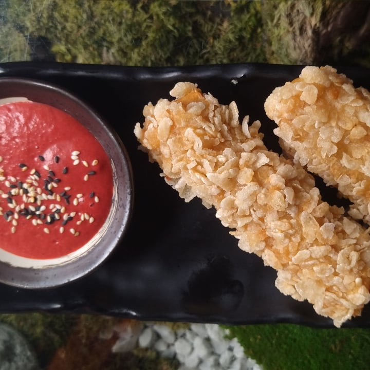 photo of Secret Garden Berlin | Vegan Sushi kasuki sticks shared by @martinadigabriele on  27 Jul 2025 - review