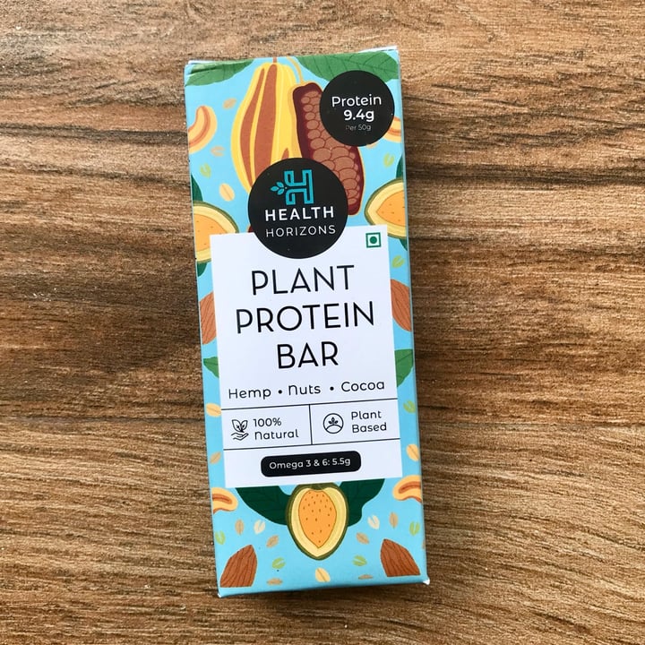 photo of Health Horizons Plant Protein Bar shared by @veganniran on  30 Nov 2023 - review