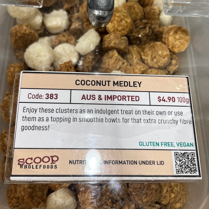 photo of Scoop Wholefoods Coconut Medley shared by @ziggyradiobear on  03 Apr 2024 - review