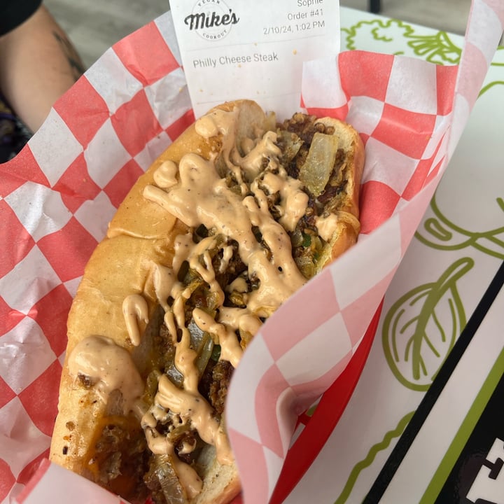 photo of Mike’s Vegan Grill Philly Cheese Steak shared by @sophierr on  10 Feb 2024 - review