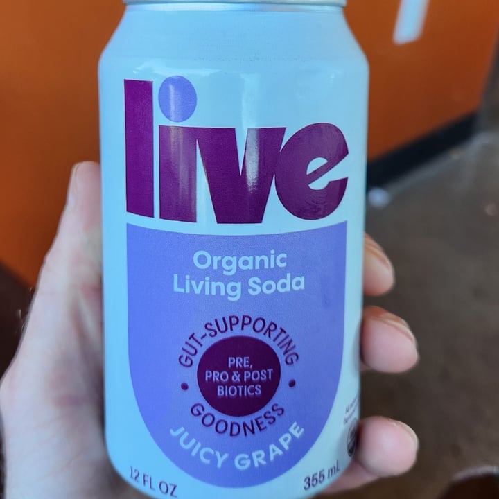 photo of Live organic living soda grape shared by @brtjohns on  14 Sep 2025 - review