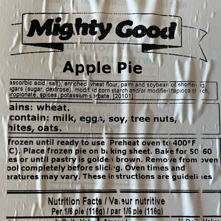 photo of Mighty Good Apple Pie shared by @louisg on  29 Sep 2025 - review