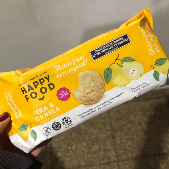 photo of Happy Food Galletitas De Pera Y Canela shared by @aylugiussi on  31 Aug 2024 - review