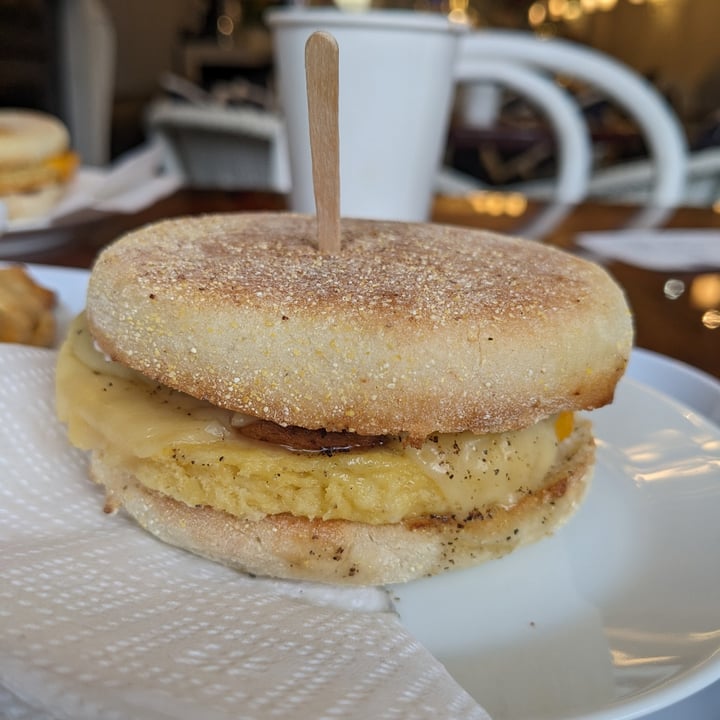 photo of Vegan Danish Bakery Mushroom Swiss Breakfast Sandwich shared by @jandrews on  03 Mar 2024 - review