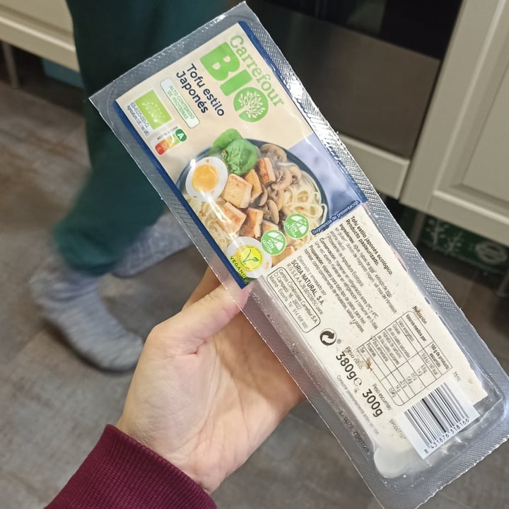 photo of Carrefour Bio Tofu estilo japonés shared by @leiremarcs on  10 Mar 2025 - review