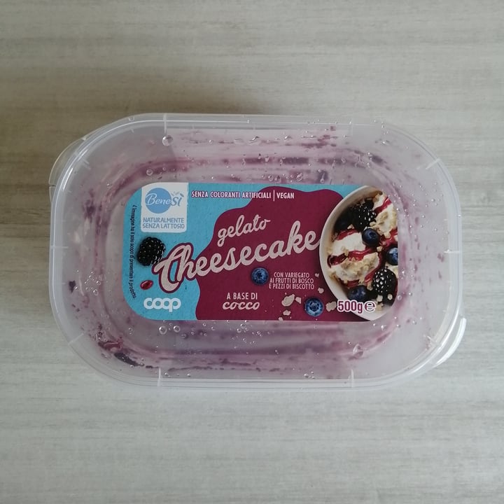 photo of Coop Gelato cheesecake shared by @felv on  29 Sep 2023 - review