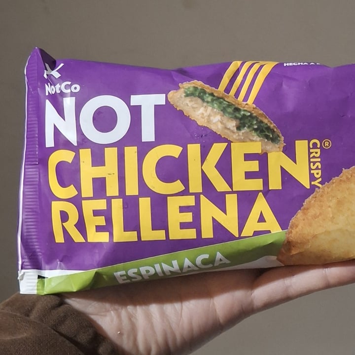 photo of Not chicken rellena con espinaca Not chicken rellena con espinaca shared by @nuriagenequilis on  25 Sep 2025 - review