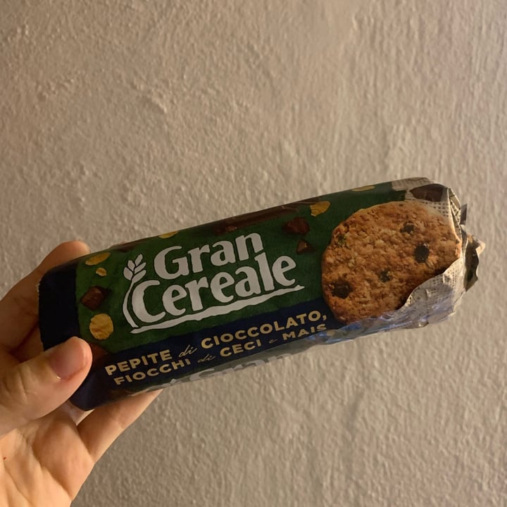 photo of Gran Cereale Biscotti con pepite di cioccolato, fiocchi di ceci e mais shared by @margheritaq on  23 Jan 2024 - review