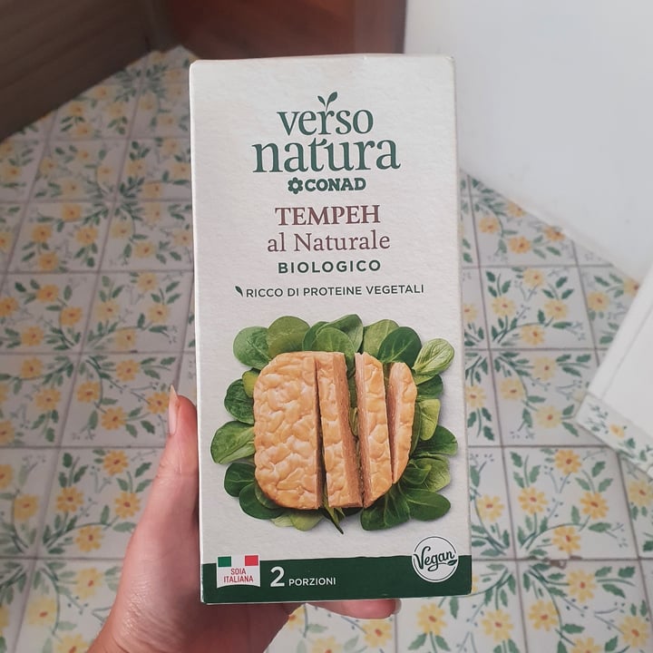 photo of Verso Natura Conad Bio  tempeh al naturale biologico shared by @tania- on  26 Sep 2023 - review