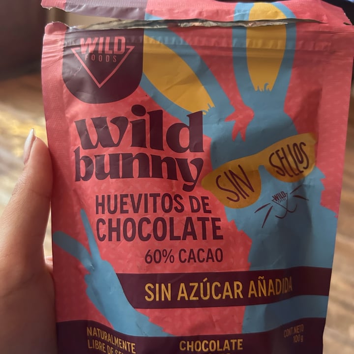 photo of Wild Foods Wild Bunny Huevitos De Chocolate 60% Cacao shared by @loveccier on  22 Feb 2024 - review