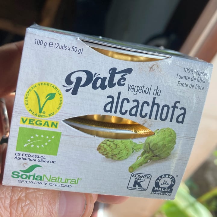 photo of Soria Natural Paté alcachofa shared by @sanleeping on  29 Nov 2023 - review