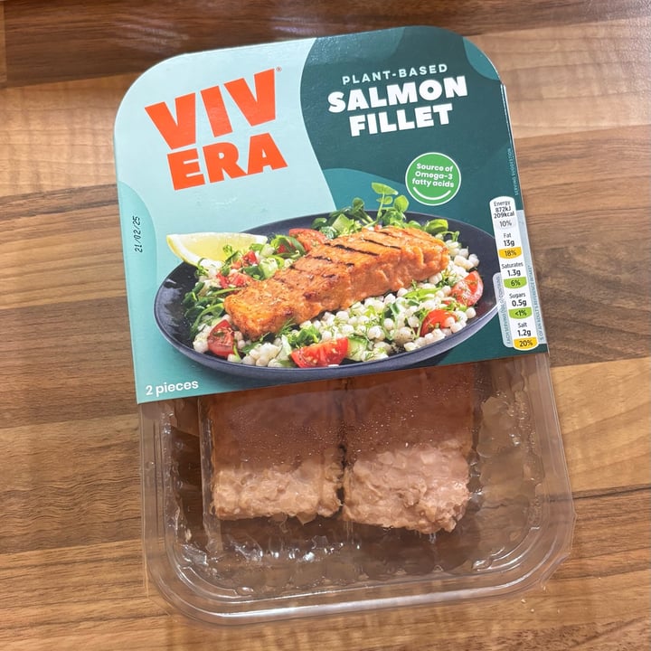photo of Vivera Plant Salmon Fillet shared by @jakeastonfta on  12 Feb 2025 - review