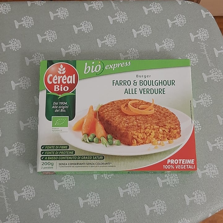 photo of Céréal Bio Burger Farro & Boulghour shared by @asioflammeus on  19 Aug 2025 - review