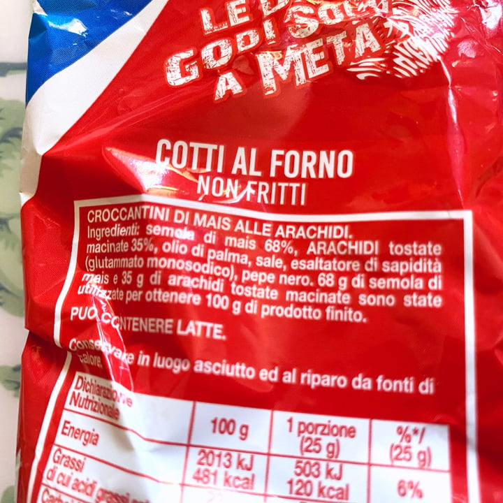 photo of Fonzies croccantini di mais gusto arachidi shared by @hail-seitan on  07 Apr 2024 - review
