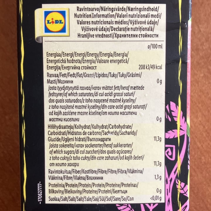 photo of Lidl Pink Guava fruit nectar shared by @hellf on  29 Jun 2024 - review