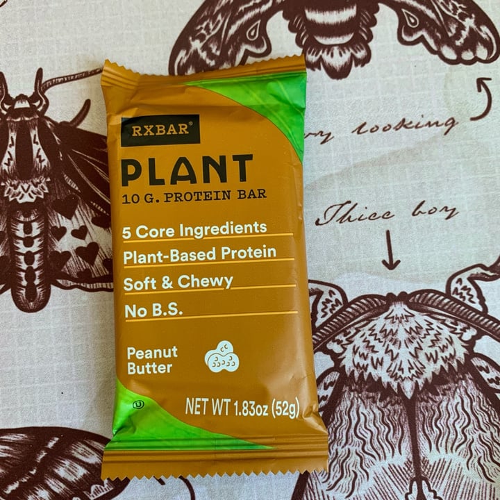 photo of RXBAR RX Bar Plant Peanut Butter shared by @hereforareason on  04 Apr 2024 - review