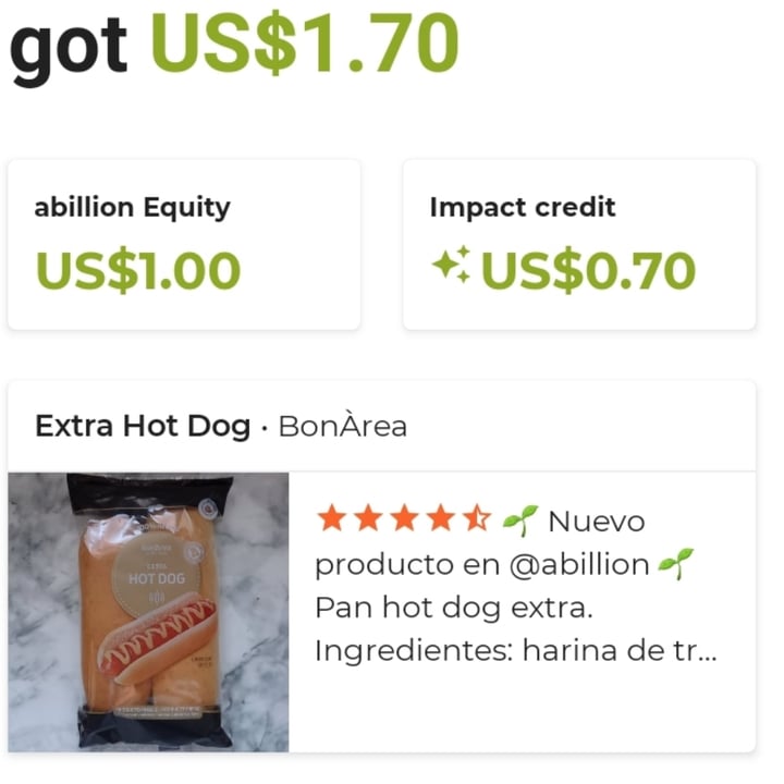 photo of BonÀrea Extra Hot Dog shared by @animalsvoices on  07 Nov 2023 - review