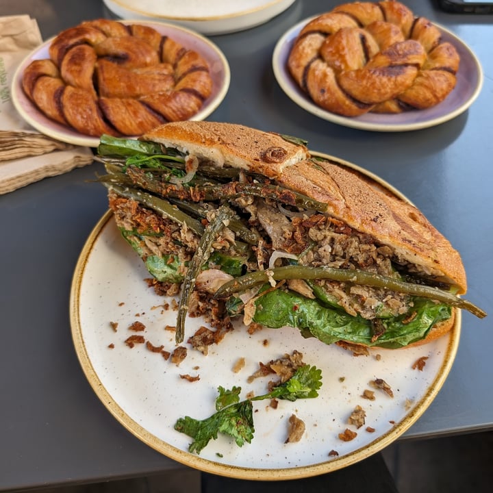 photo of The Fields Beneath Mushroom Larb Baguette shared by @mattyoladipo on  05 Nov 2023 - review