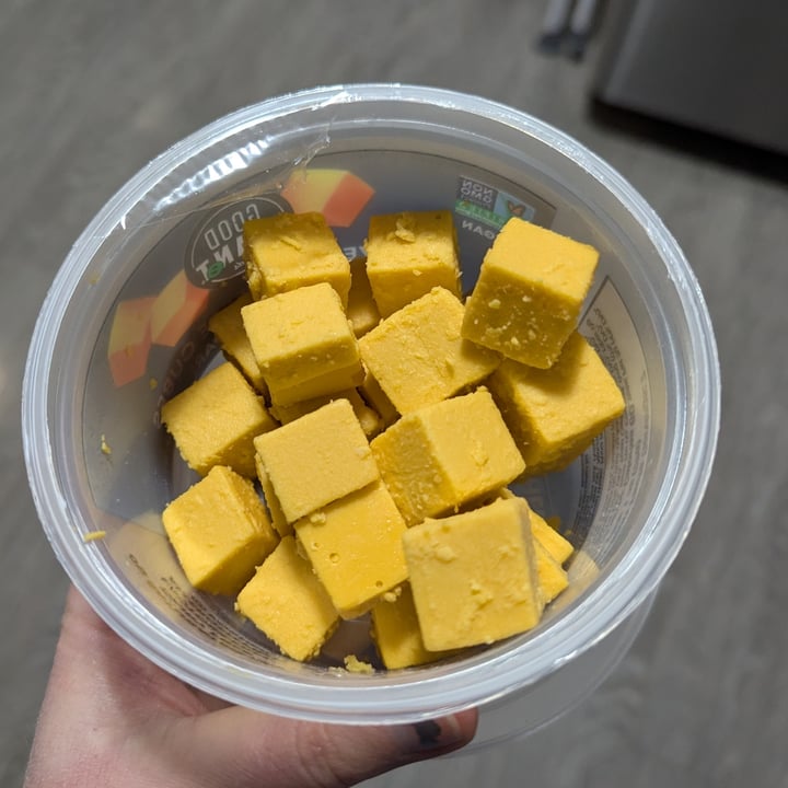 photo of Good Planet Foods olive oil cheese cubes sharp cheddar shared by @tina360 on  04 Apr 2025 - review