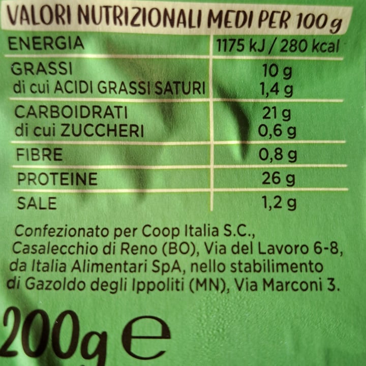 photo of Gli spesotti Coop Polpette vegetali shared by @camyveg on  29 May 2025 - review