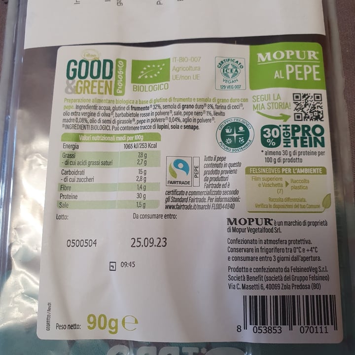 photo of Good & Green Affettato Di Mopur shared by @davidganja on  14 Sep 2023 - review