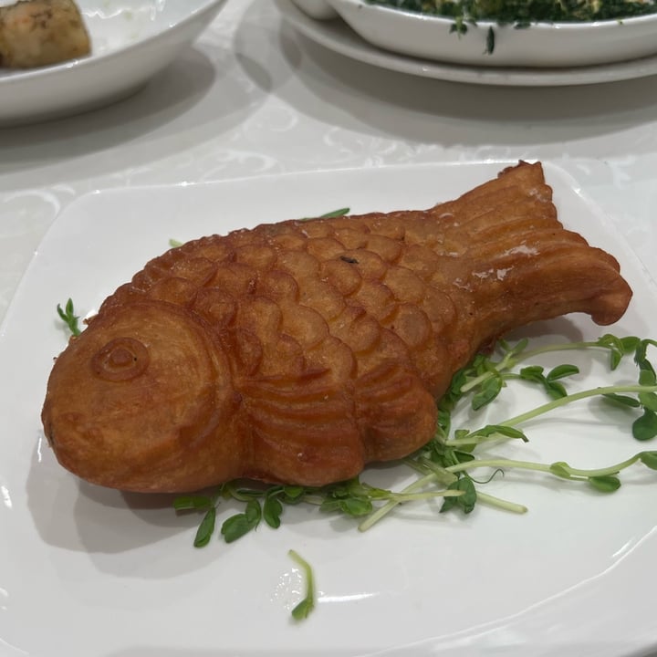 photo of Kung Tak Lam Shanghai Vegetarian Cuisine (Causeway Bay) Taro fish shared by @citronimus on  17 Sep 2025 - review