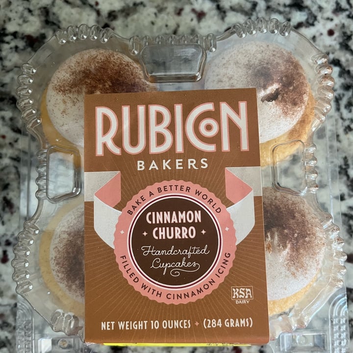 photo of Rubicon Bakers Cinnamon Churro Cupcakes shared by @ivastoykova on  18 Oct 2023 - review