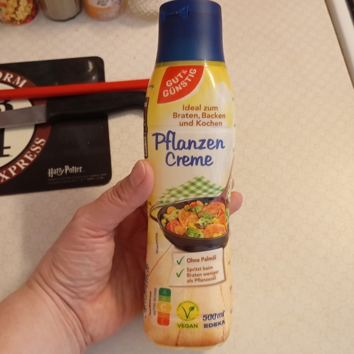 photo of Gut & Günstig Pflanzen Creme shared by @gwenda on  12 Aug 2025 - review