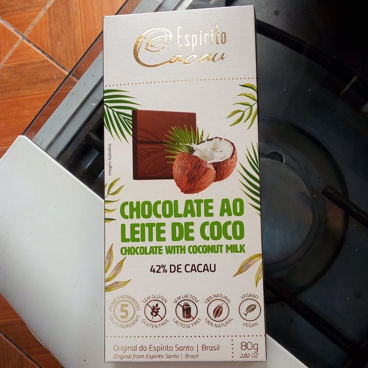 photo of Espírito Cacau Chocolate ao Leite de Coco shared by @andrezars on  13 Nov 2024 - review