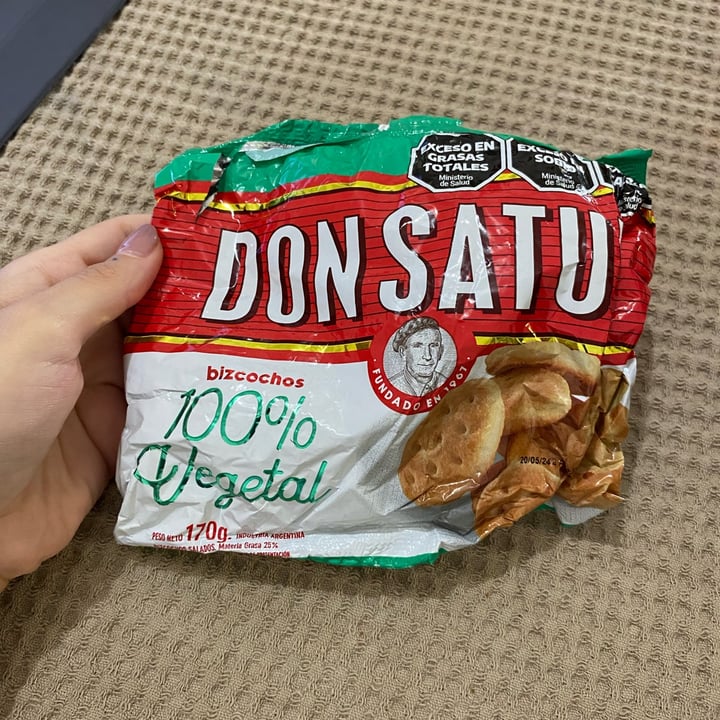 photo of Don Satur Bizcochos 100% Vegetal shared by @marynasalas on  05 Mar 2024 - review