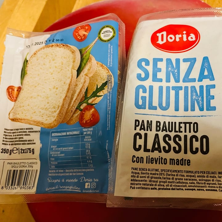 photo of Doria pan bauletto senza glutine shared by @miba on  09 Oct 2025 - review