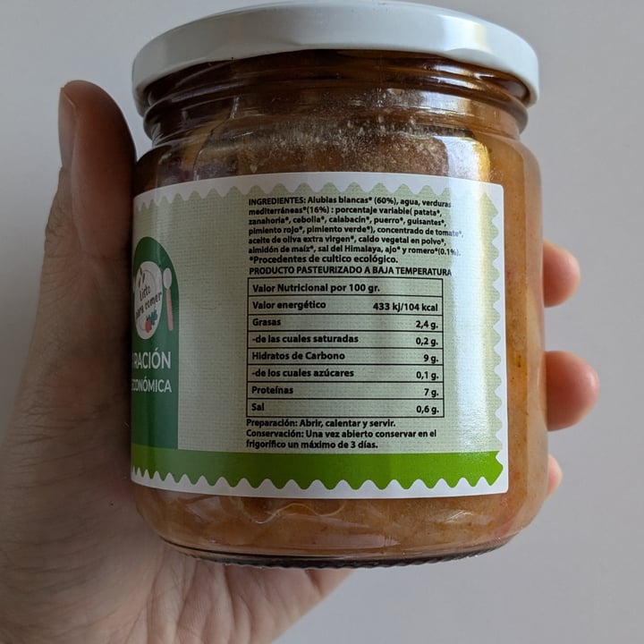 photo of Bionsan Cocido de alubias con verduras mediterráneas y romero shared by @maganavarro on  03 Sep 2024 - review