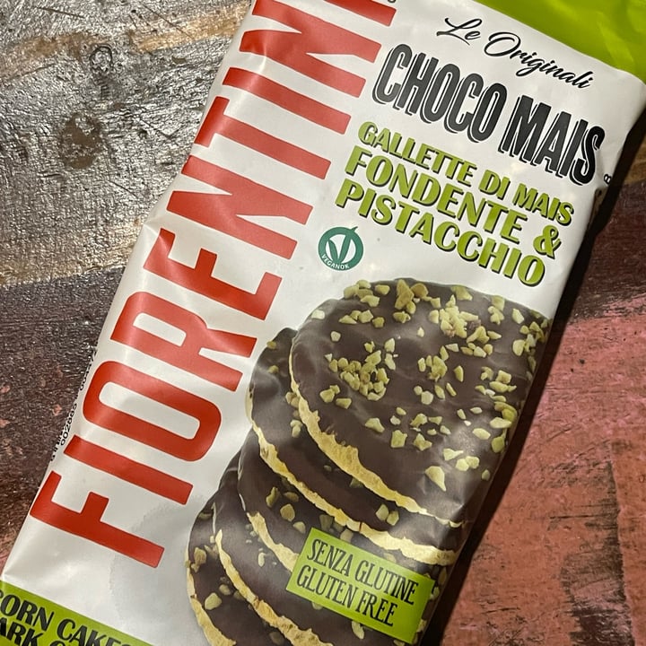photo of Fiorentini Choco mais gallette con cioccolato fondente e granella di pistacchio shared by @daveramone on  03 Jan 2024 - review