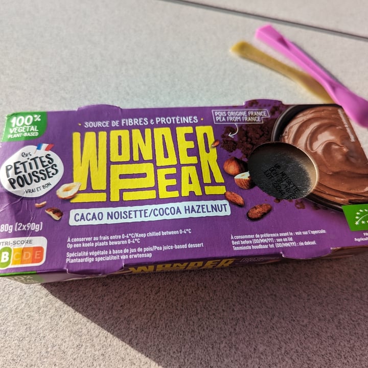 photo of Wonder Pea Cocoa Hazelnut shared by @lydiahawkins on  08 Oct 2023 - review