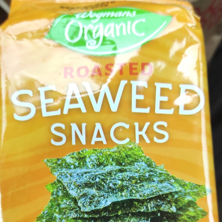 photo of Wegmans Organic Roasted sea weed Snacks Sea Salt shared by @alessandraaaa on  07 Aug 2025 - review