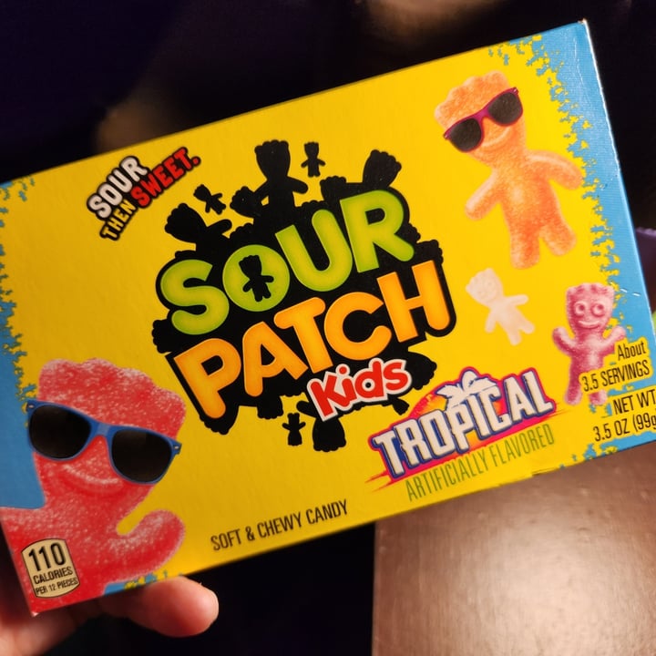 photo of Sour Patch Kids Sour Patch Kids Tropical shared by @theveganwitch13 on  15 Mar 2024 - review
