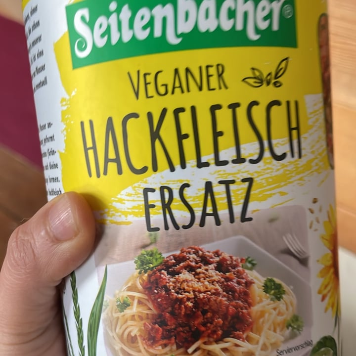 photo of Seitenbacher Hackfleisch Ersatz (Grünkern) shared by @positivegoldfish21 on  10 Feb 2024 - review