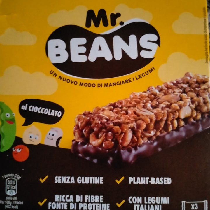 photo of Mr. Beans Barretta di legumi con cioccolato shared by @clarita76 on  02 Mar 2025 - review