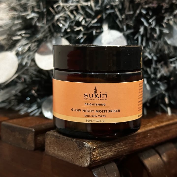 photo of Sukin Brightening Glow Night Moisturiser shared by @dafnelately on  29 Dec 2024 - review