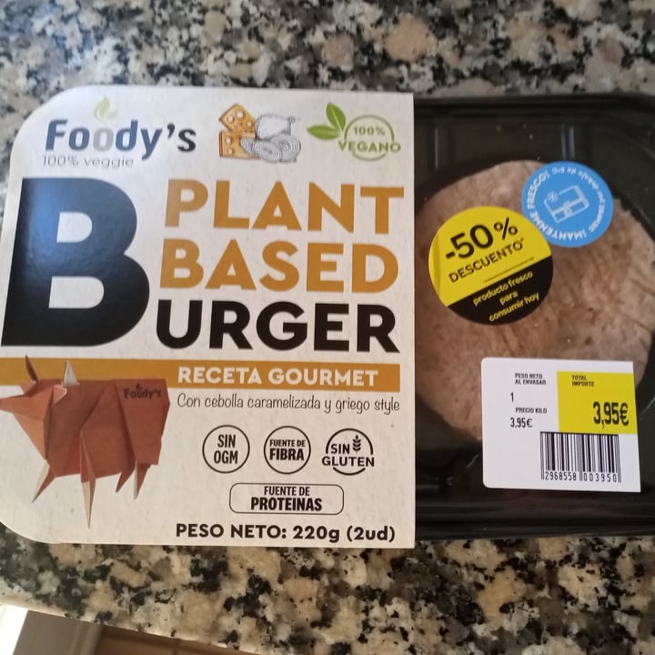 photo of foody's Plant Based Burger Receta Gourmet shared by @titoherbito on  25 Dec 2023 - review