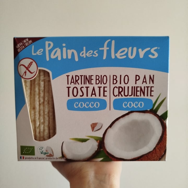 photo of Le Pain des Fleurs Tartine Bio Tostate Cocco shared by @scatolettadiceci on  31 Jan 2025 - review
