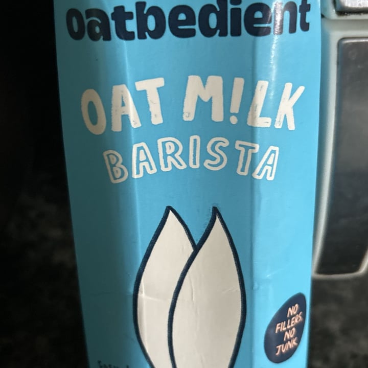 photo of Oatbedient Barista Oat Milk shared by @georgejacobs on  27 Apr 2024 - review