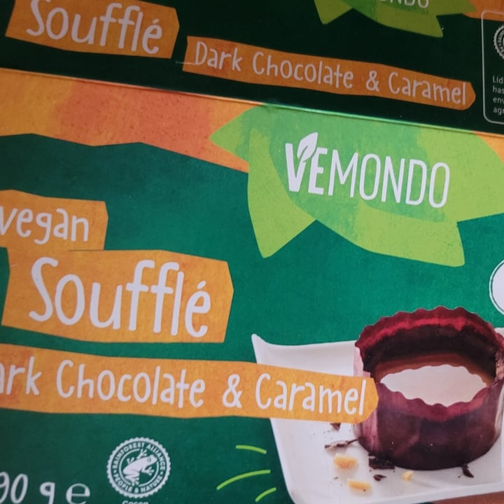 photo of Vemondo vegan soufflé au chocolat shared by @peggi14 on  25 Aug 2023 - review