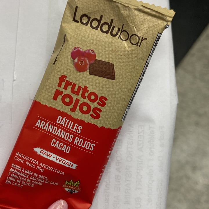 photo of Laddubar Barra Frutos rojos shared by @solagosttinacappella on  10 Nov 2023 - review