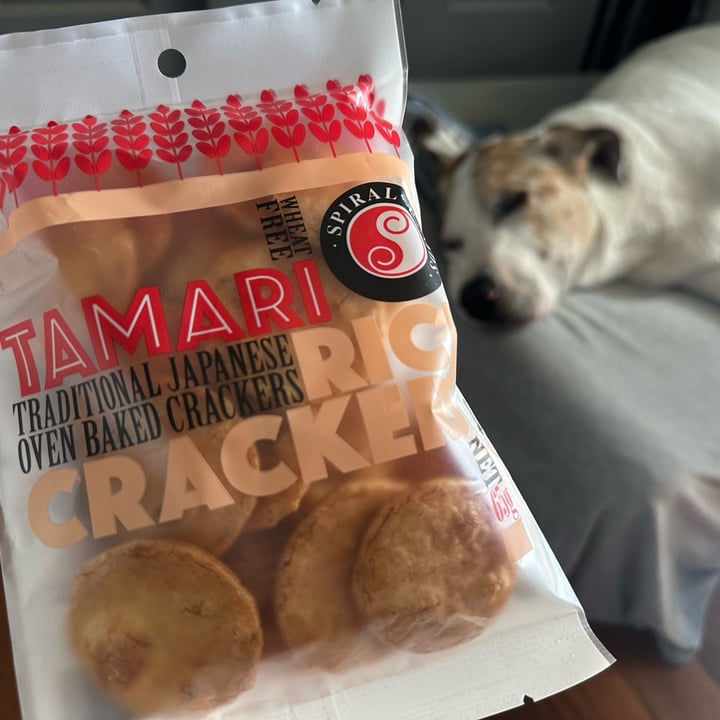 photo of Spiral Foods Tamari rice crackers shared by @itsjustmel on  17 Sep 2025 - review