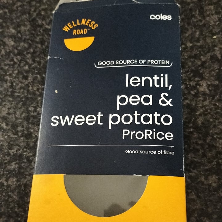 photo of Wellness road lentil, pea and sweet potato prorice shared by @helenevegan on  30 Aug 2023 - review