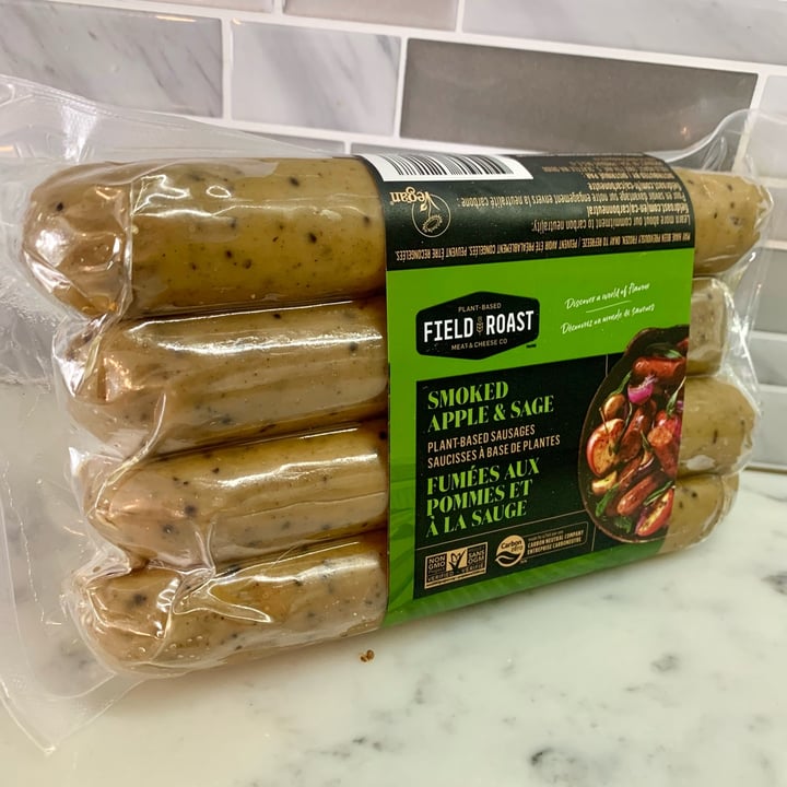 photo of Field Roast Smoked Apple & Sage Plant-Based Sausages shared by @veganvanman on  06 May 2024 - review