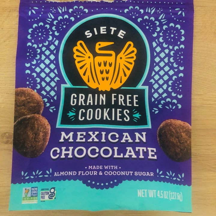 photo of Siete Family Foods Grain Free Cookies Mexican Chocolate shared by @emmc1 on  20 Aug 2025 - review