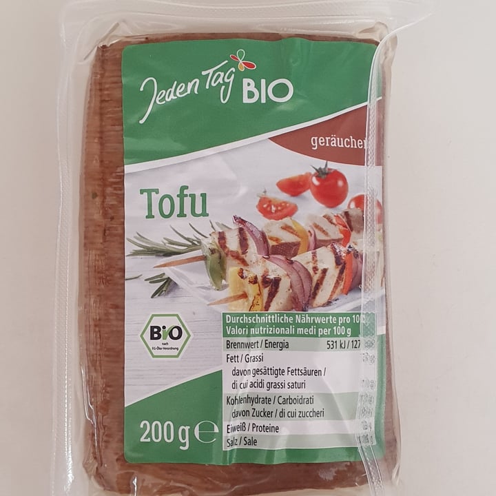 photo of Jeden tag Bio Tofu Geräuchert shared by @jennycom on  16 Sep 2023 - review