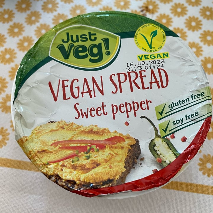 photo of Just Veg! (ALDI Italy) Vegan spread sweet pepper shared by @veroberardi on  27 Aug 2023 - review